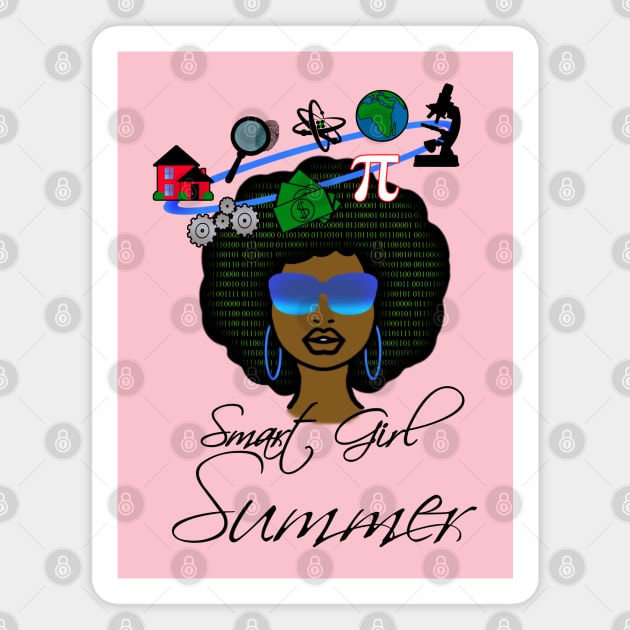 ALKEBULAN - SMART GIRL SUMMER - FF Magnet by DodgertonSkillhause